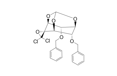 2,2'-ANHYDRO-4,6-DI-O-BENZYL-2-C-DICHLOROHYDROXYMETHYL-SCYLLO-INOSITOL-1,3,5-ORTHOFORMATE