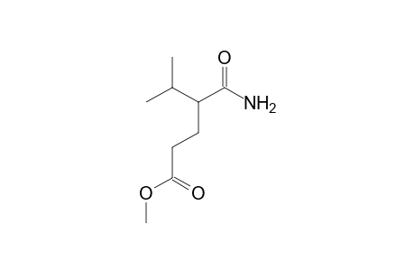 4-carbamoyl-5-methylhexanoic acid methyl ester