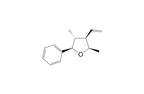 4-Ethenyl-3,5-dimethyl-2-phenyltetrahydrofuran