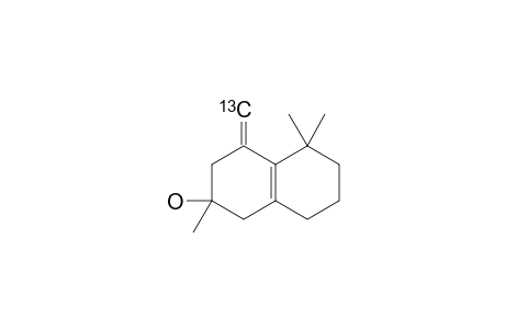 3,7,7-TRIMETHYL-5-METHYLIDENEBICYCLO-[4.4.0]-DEC-1(6)-EN-3-OL