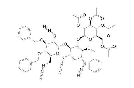 5-O-(2'',3'',4'',6''-TETRA-O-ACETYL-BETA-D-GLUCOPYRANOSYL)-1,3,2',6'-TETRAAZIDO-6,3',4'-TRI-O-BENZYL-NEAMINE