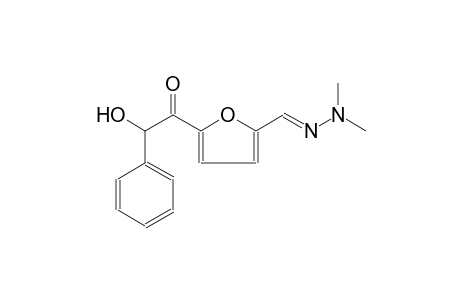 2-Furancarboxaldehyde, 5-(2-hydroxy-2-phenylacetyl)-, dimethylhydrazone