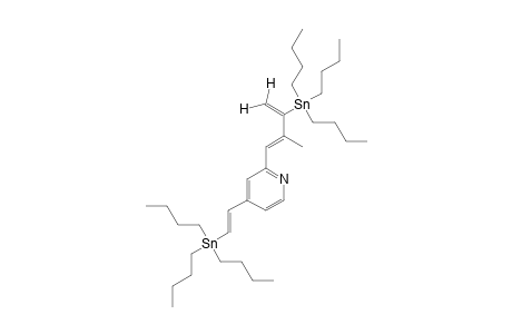 2-[(1E)-3-TRIBUTYLSTANNYL-2-METHYLBUTA-1,3-DIENYL-1-YL]-4-[(1E)-2-(TRIBUTYLSTANNYL)-ETH-1-EN-1-YL]-PYRIDINE