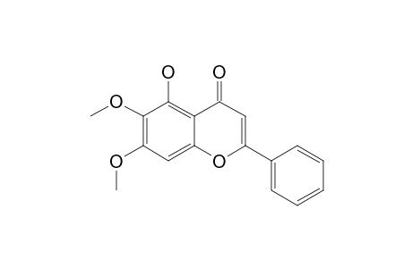 5-Hydroxy-6,7-dimethoxy-flavone