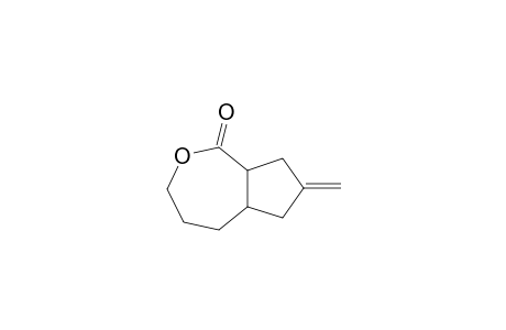 3-Oxabicyclo[5.3.0]decan-2-one, 9-methylene-, cis-