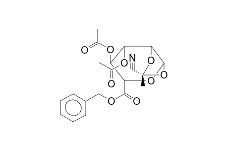 BENZYL 3,4-DI-O-ACETYL-1,2-O-[1-(ENDO-CYANO)ETHYLIDENE]-BETA-D-MANNOPYRANURONATE