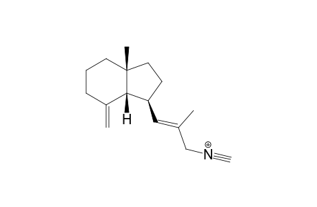 1-[(1R*,3AR*,7AS*)-HEXAHYDRO-3A-METHYL-7-METHYLENE-1-INDANYL]-2-METHYLPROPENYL)-ISOCYANIDE