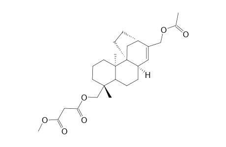 METHYL-17-ACETOXY-19-MALONYLOXY-ENT-STEMAR-13(14)-ENE