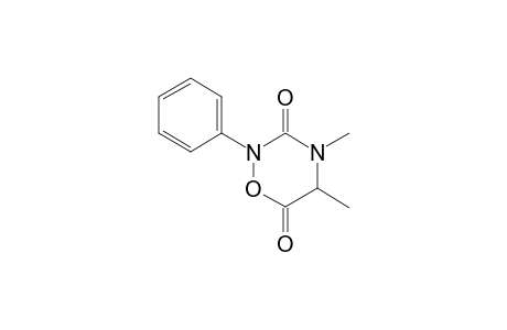 4,5-Dimethyl-2-phenyl-1,2,4-oxadiazinane-3,6-dione