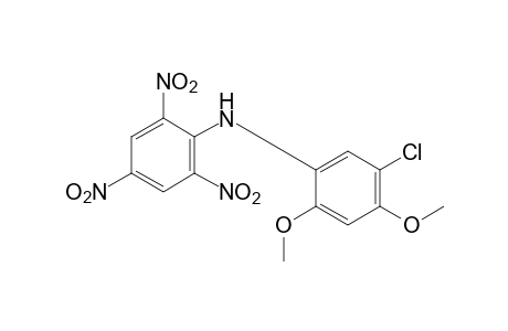 5-chloro-2,4-dimethoxy-2',4',6'-trinitrodiphenylamine