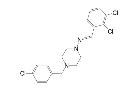 1-piperazinamine, 4-[(4-chlorophenyl)methyl]-N-[(E)-(2,3-dichlorophenyl)methylidene]-