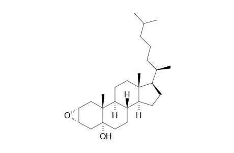 2.alpha.,3.alpha,-Epoxycholestan-5.alpha.-ol