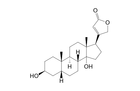 CARD-20(22)-ENOLIDE, 3,14-DIHYDROXY-, (3.BETA.,5.BETA.)-