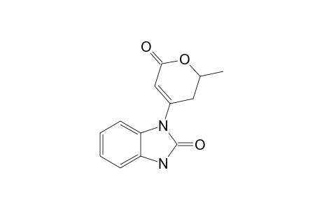 1-(2-METHYL-6-OXO-3,6-DIHYDRO-2H-4-PYRANYL)-2,3-DIHYDRO-1H-BENZO-[D]-IMIDAZOL-2-ONE