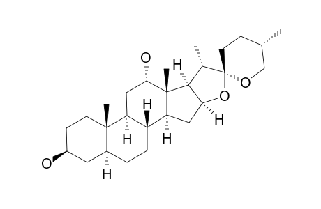 (25R)-3-BETA,12-ALPHA-DIHYDROXY-5-ALPHA-SPIROSTANE