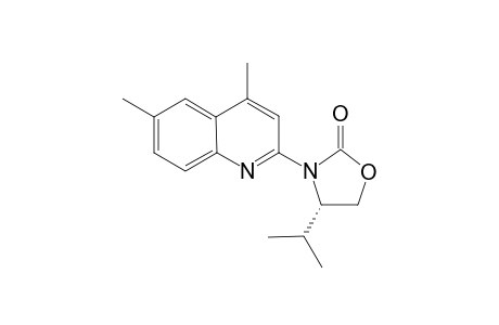 (S)-3-(4,6-Dimethylquinolin-2-yl)-4-isopropyloxazolidin-2-one