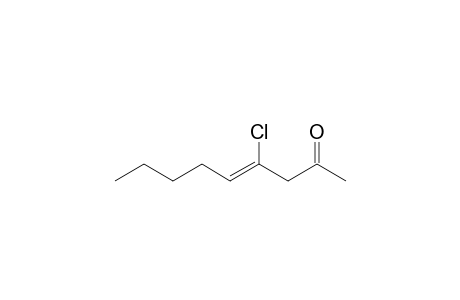 (Z)-4-Chloro-4-nonen-2-one