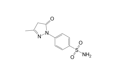 4-(3-Methyl-5-oxidanylidene-4H-pyrazol-1-yl)benzenesulfonamide