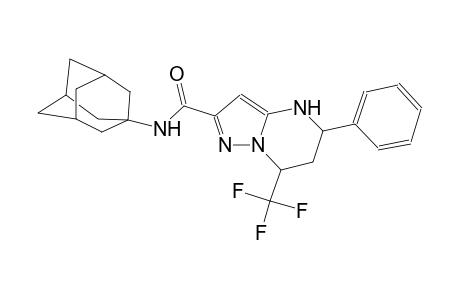 N-(1-adamantyl)-5-phenyl-7-(trifluoromethyl)-4,5,6,7-tetrahydropyrazolo[1,5-a]pyrimidine-2-carboxamide