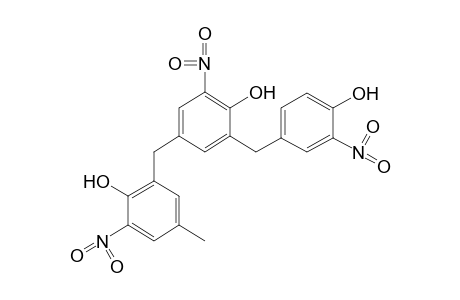 alpha^2-(4-HYDROXY-3-NITROPHENYL)-alpha^4-(6-HYDROXY-5-NITRO-m-TOLYL)-6-NITRO-2,4-XYLENOL