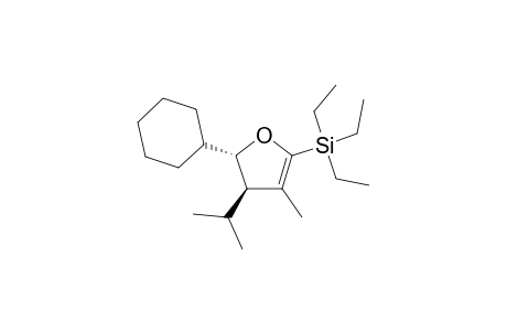 (-)-(4R,5S)-TRIETHYL-(5-CYCLOHEXYL-4-ISOPROPYL-3-METHYL-4,5-DIHYDROFURAN-2-YL)-SILANE