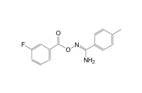 benzenecarboximidamide, N'-[(3-fluorobenzoyl)oxy]-4-methyl-