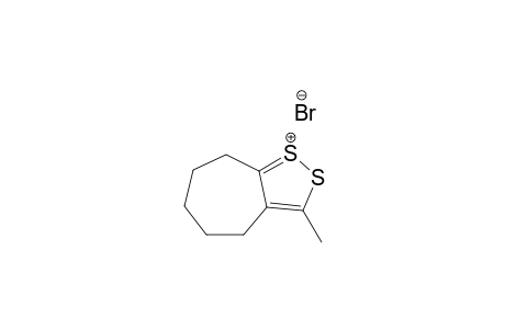 4H-Cyclohepta-1,2-dithiol-1-ium, 5,6,7,8-tetrahydro-3-methyl-, bromide