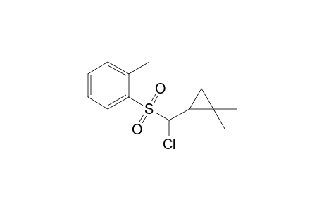 Chloro(2',2'-dimethylcyclopropyl)methyl Tolyl sulfone