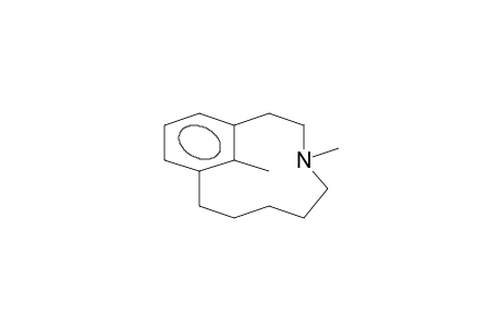 4-AZABICYCLO[8.3.1]TETRADECA-1(14),10,12-TRIENE, 4,14-DIMETHYL-