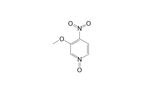 3-methoxy-4-nitro-1-oxidopyridin-1-ium