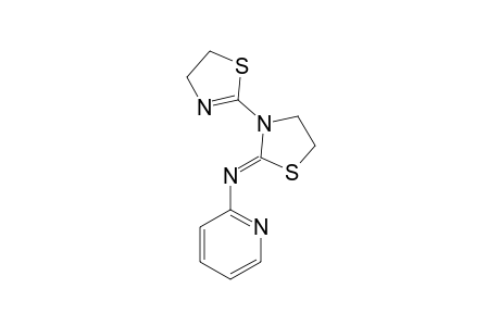 2-(2-PYRIDYL)-IMINO-N-(2-THIAZOLIN-2-YL)-THIAZOLIDINE