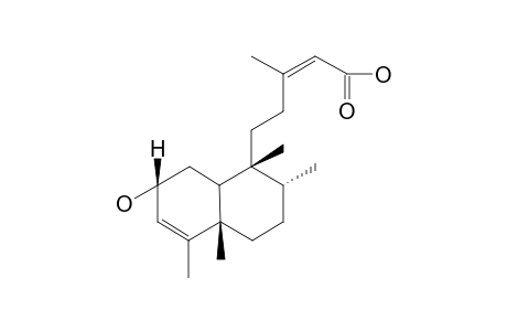 (13Z)-2B-HYDROXY-5B,10B-cis-17A,20B-CLERODA-3,13(14)-DIENE-15-OIC ACID