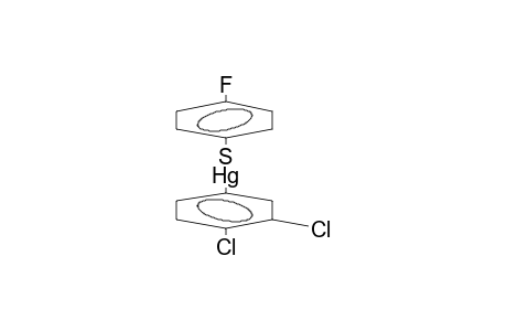 3,4-DICHLOROPHENYLMERCURY 4-FLUOROTHIOPHENOLATE