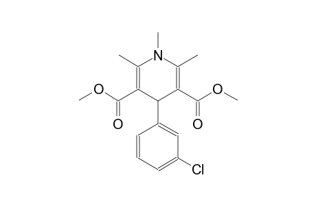 dimethyl 4-(3-chlorophenyl)-1,2,6-trimethyl-1,4-dihydro-3,5-pyridinedicarboxylate