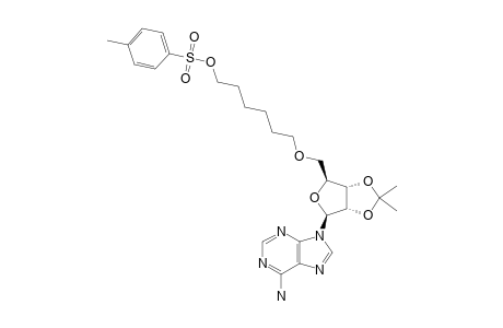 2',3'-O-ISOPROPYLIDENE-5'-O-[6-[(TOL-4-YL)-SULFONYLOXY]-HEXYL]-ADENOSINE