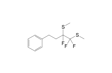 [3,4,4-trifluoro-3,4-bis(methylsulfanyl)butyl]benzene