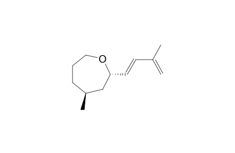 (TRANS-(E)-4-METHYL-2-(3-METHYLBUTA-1,3-DIENYL)-OXEPANE