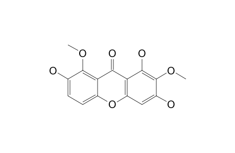 SECURIXANTHONE-A;1,3,7-TRIHYDROXY-2,8-DIMETHOXYXANTHONE