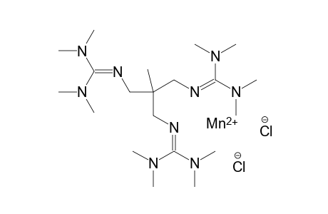 Dichloro{1,1,1-tris(2N-(1,1,3,3-tetramethylguanidino)methyl)ethan}manganese(II)