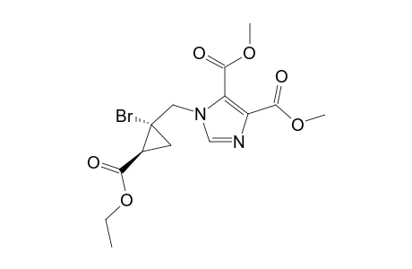 METHYL-(E)-1-((1-BROMO-2-CARBETHOXYCYCLOPROPYL)-METHYL)-IMIDAZOLE-4,5-DICARBOXYLATE