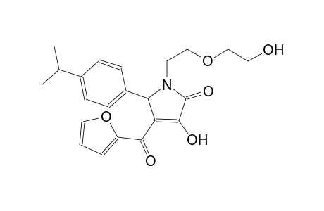 4-(2-furoyl)-3-hydroxy-1-[2-(2-hydroxyethoxy)ethyl]-5-(4-isopropylphenyl)-1,5-dihydro-2H-pyrrol-2-one