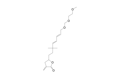 5-[(4E,6E)-8-[(2-METHOXYETHOXY)-METHOXY]-3,3-DIMETHYL-4,6-OCTADIENYL]-3-METHYLENEDIHYDRO-2(3H)-FURANONE