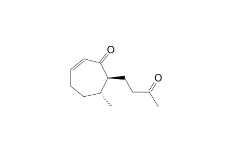 (+/-)-TRANS-6-METHYL-7-(3-OXO-BUTYL)-CYCLOHEPT-2-EN-ONE