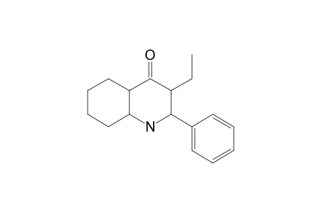 3-ETHYL-2-PHENYL-TRANS-DECAHYDROQUINOLIN-4-ONE