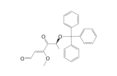 (Z)-(S)-3-Methoxy-4-oxo-5-trityloxy-hex-2-enal