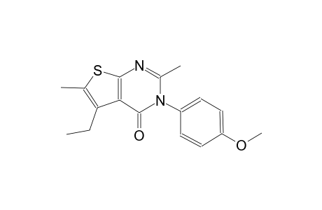 5-ethyl-3-(4-methoxyphenyl)-2,6-dimethylthieno[2,3-d]pyrimidin-4(3H)-one