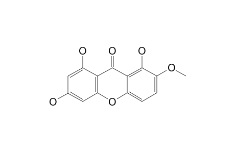 1,3,8-TRIHYDROXY-7-METHOXY-XANTHONE