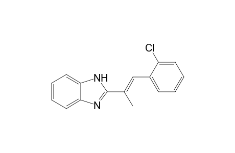 2-[2'-(o-Chlorophenyl)-1'-methylethenyl]-benzimidazole