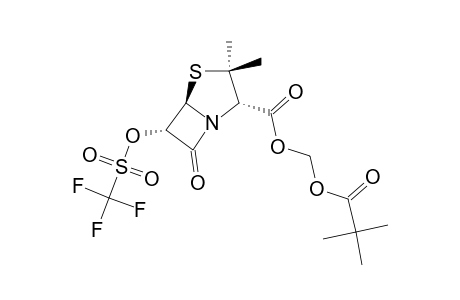 (PIVALOYLOXY)-METHYL-6-ALPHA-[(TRIFLUOROMETHANESULFONYL)-OXY]-PENICILLANATE