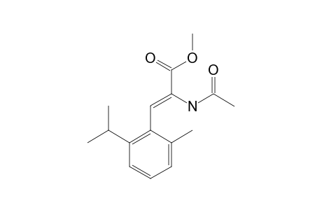 METHYL-(Z)-2-ACETAMIDO-3-(2'-ISOPROPYL-6'-METHYLPHENYL)-2-PROPENOATE